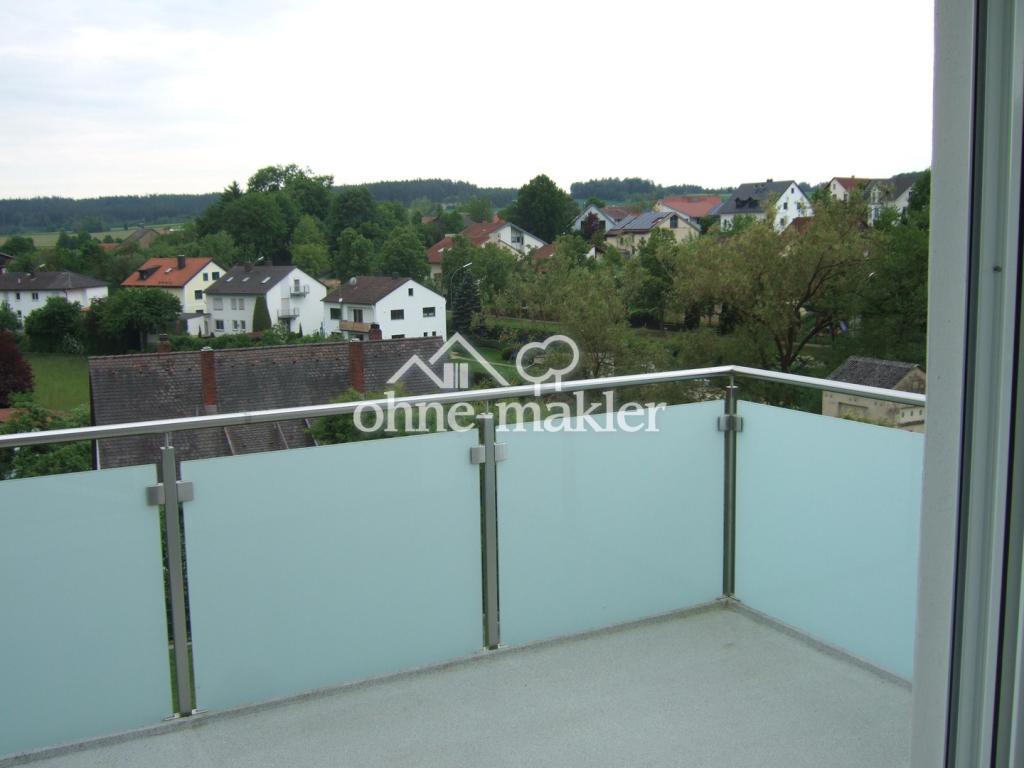 Aussicht vom Balkon