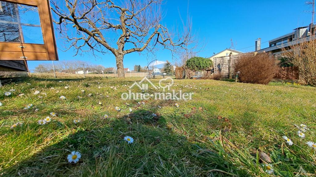 Garten oben Blick nach Osten