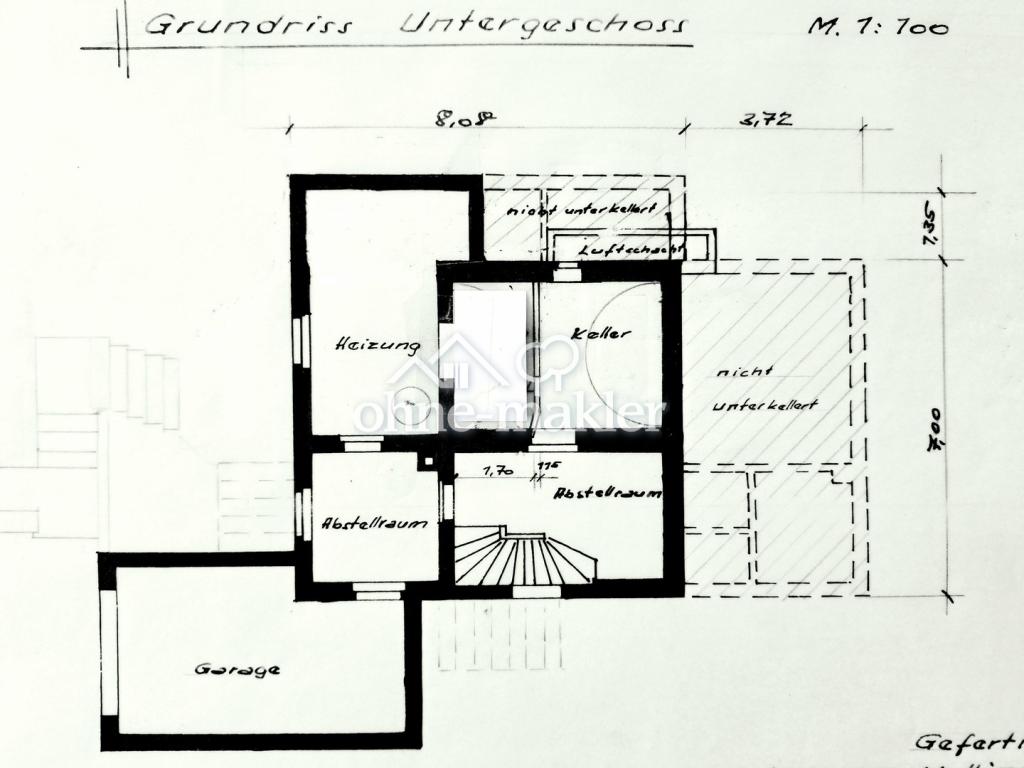 Grundriss UG