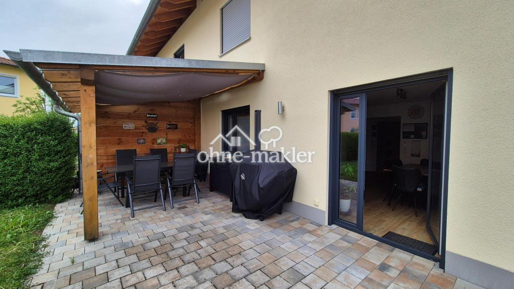 Überdachte Terrasse