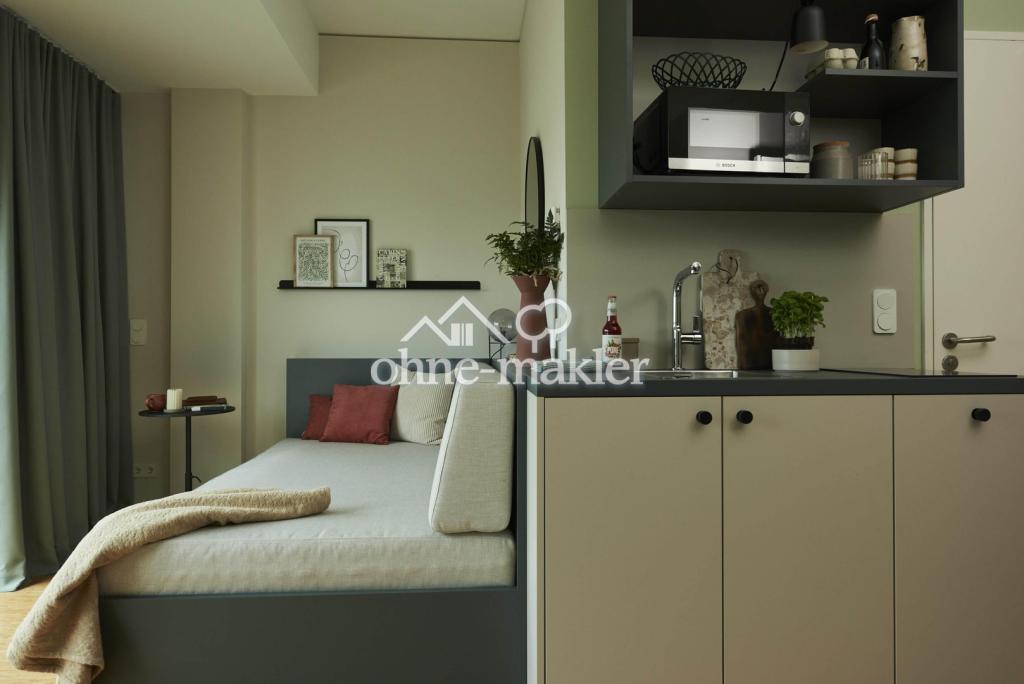 Schöne, vollmöblierte 1-Zimmer-Wohnung in Berlin-Oberschönweide zur Miete - Foto 4