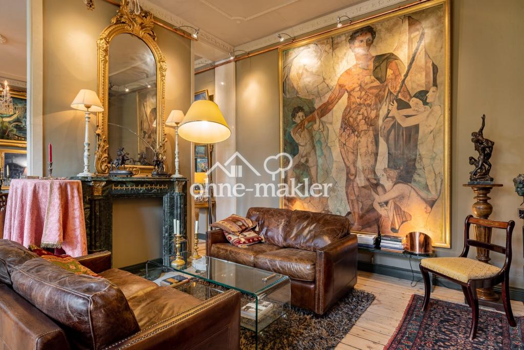Blick ins Wohnzimmer