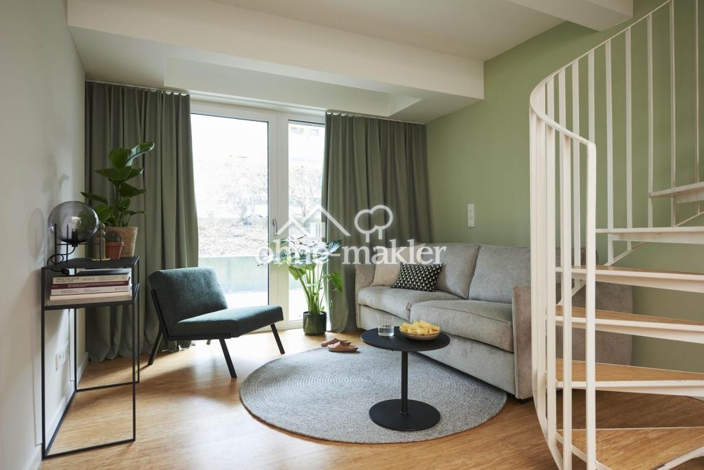 2-Zimmer Maisonette Apartment für 1250€ Warm – vollmöbliert mit Gym & Workspace - Photo 2