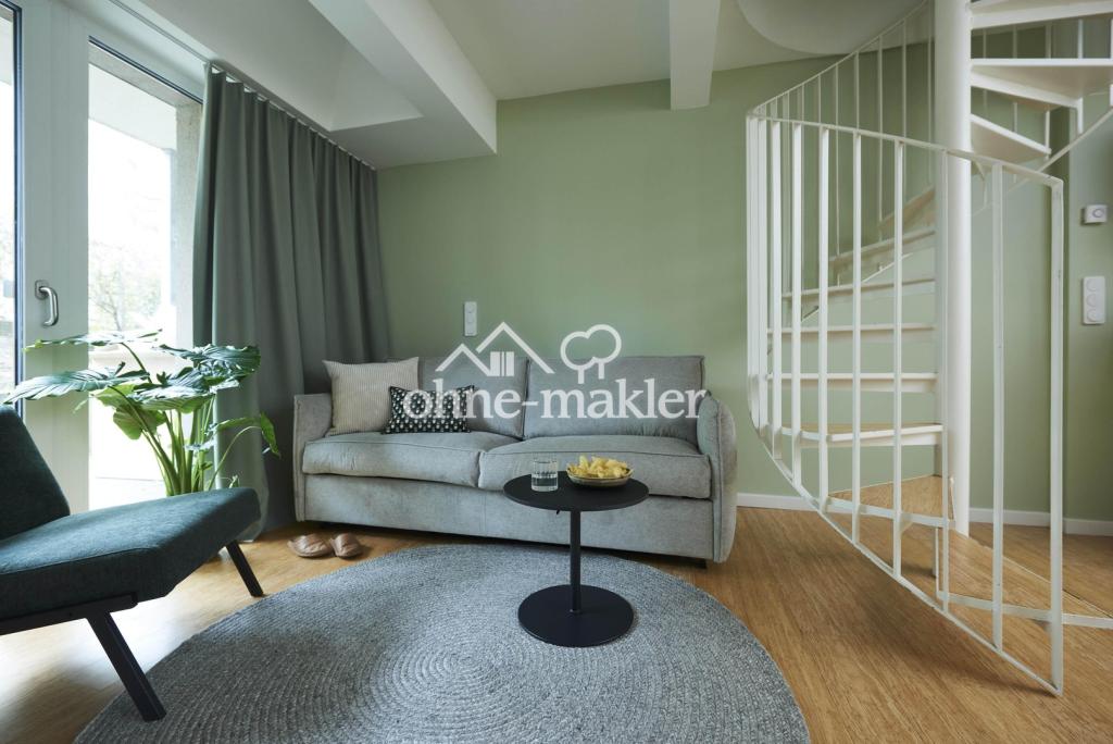 2-Zimmer Maisonette Apartment für 1250€ Warm – vollmöbliert mit Gym & Workspace - Photo 1
