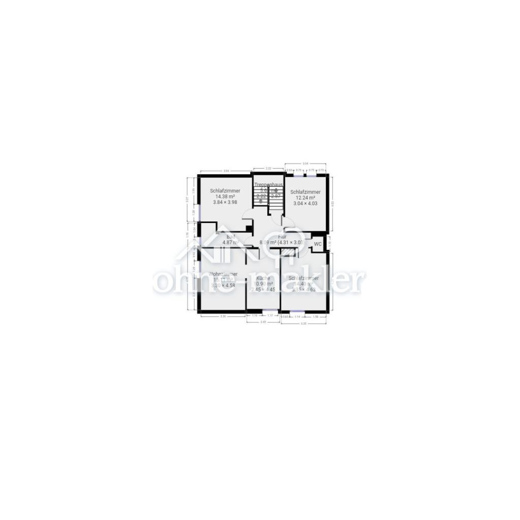 Grundriss Dachgeschoss
