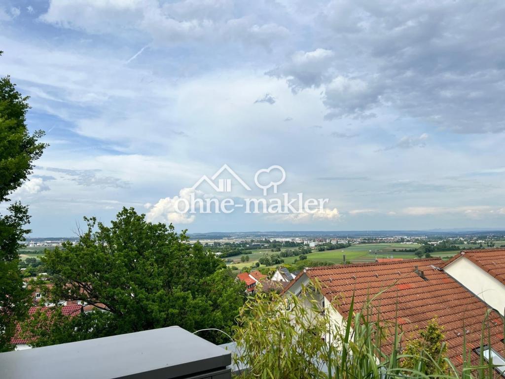 Blick von der Dachterrasse