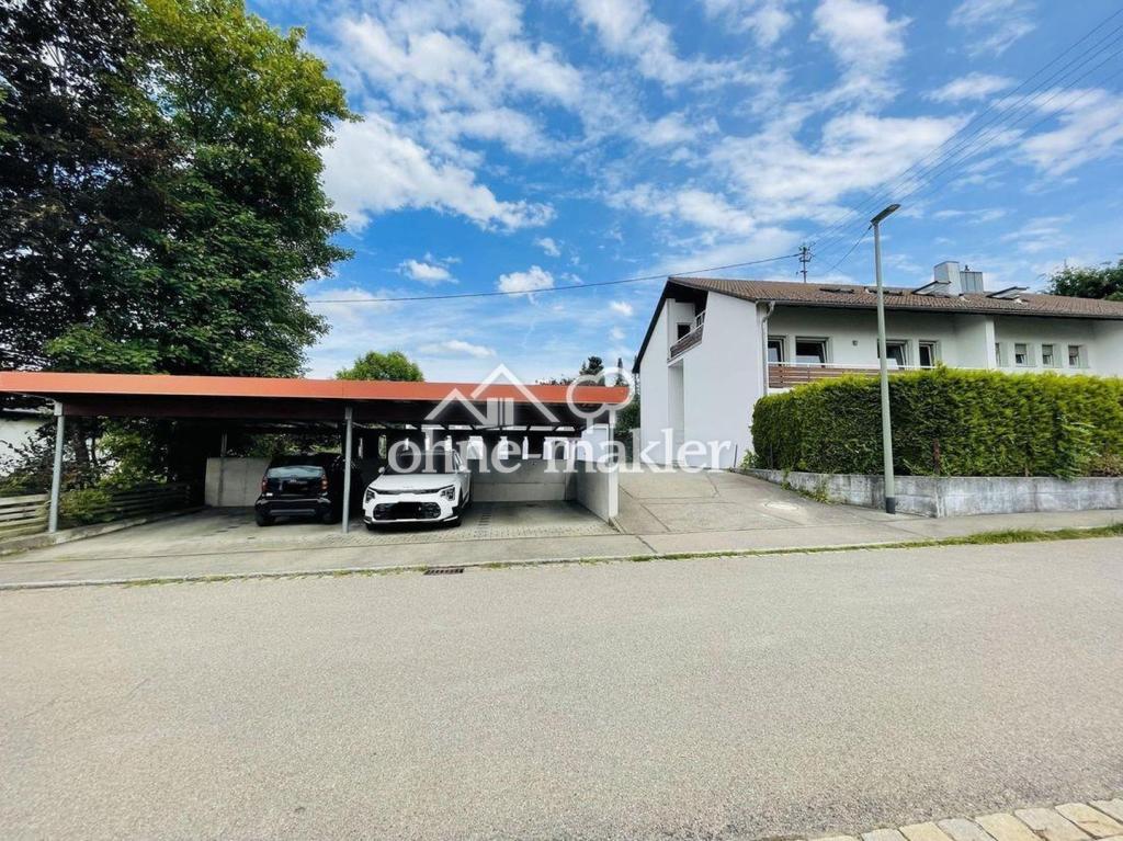Ansicht West mit Carport
