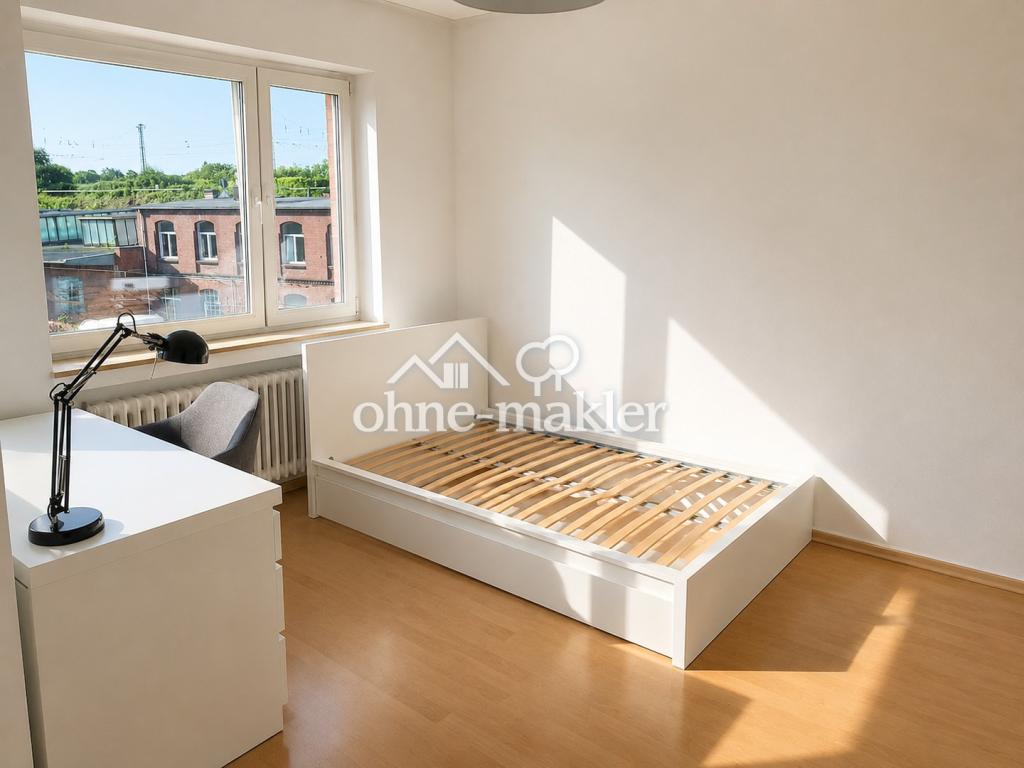 Schöne möbelierte 1-Zimmerwohnung mit Balkon - Foto 1