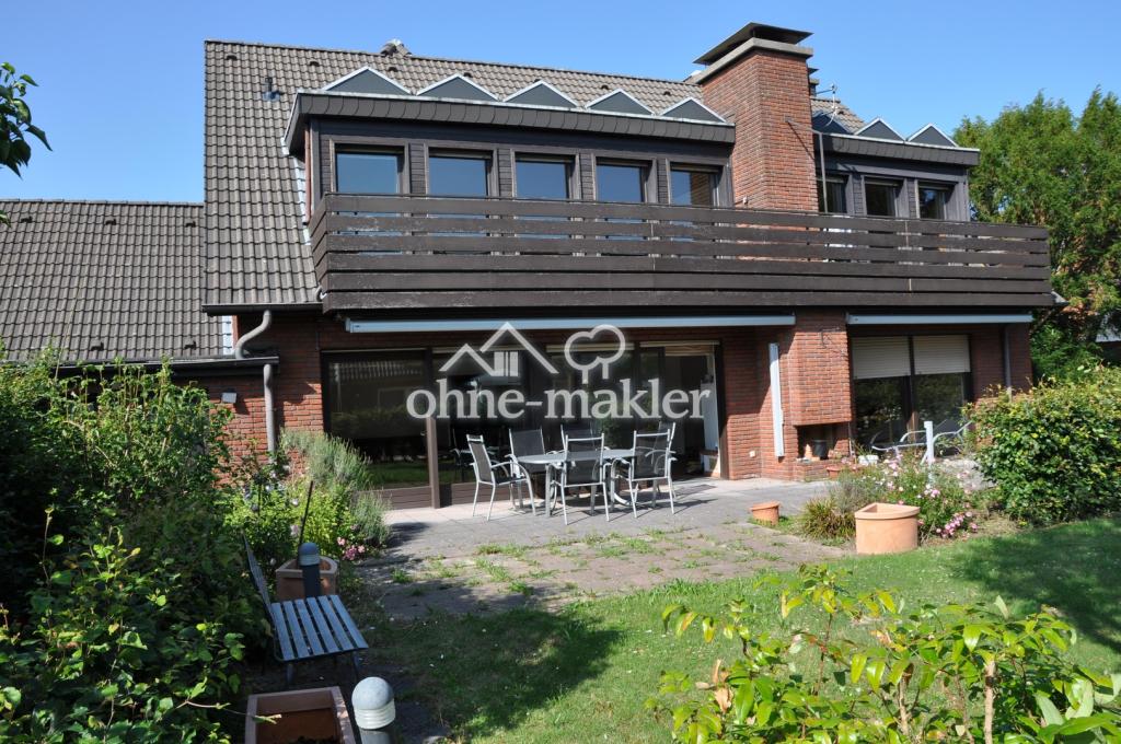 Rückansicht Garten