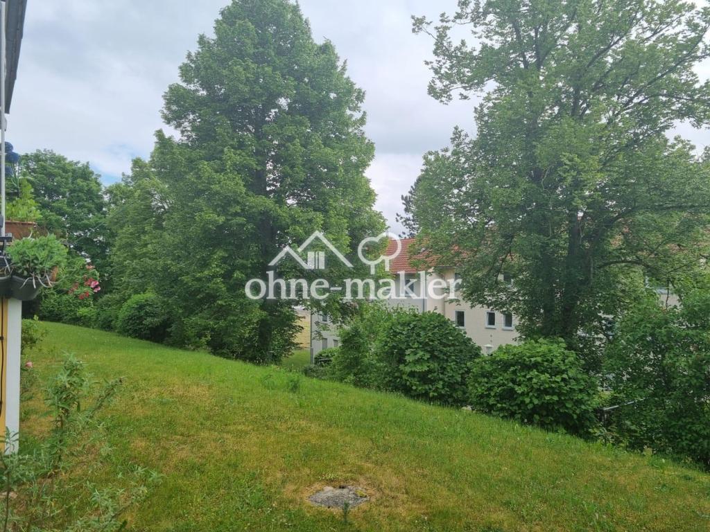 Blick vom Balkon