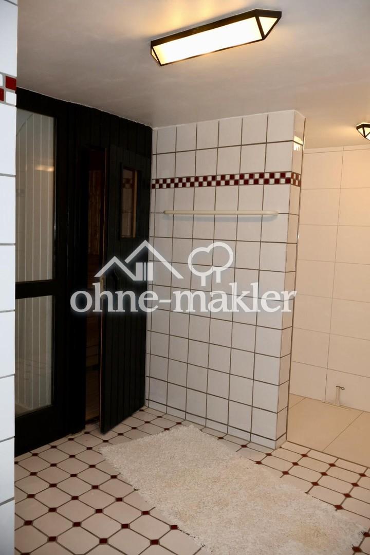 Dusche für Gästezimmer/Sauna