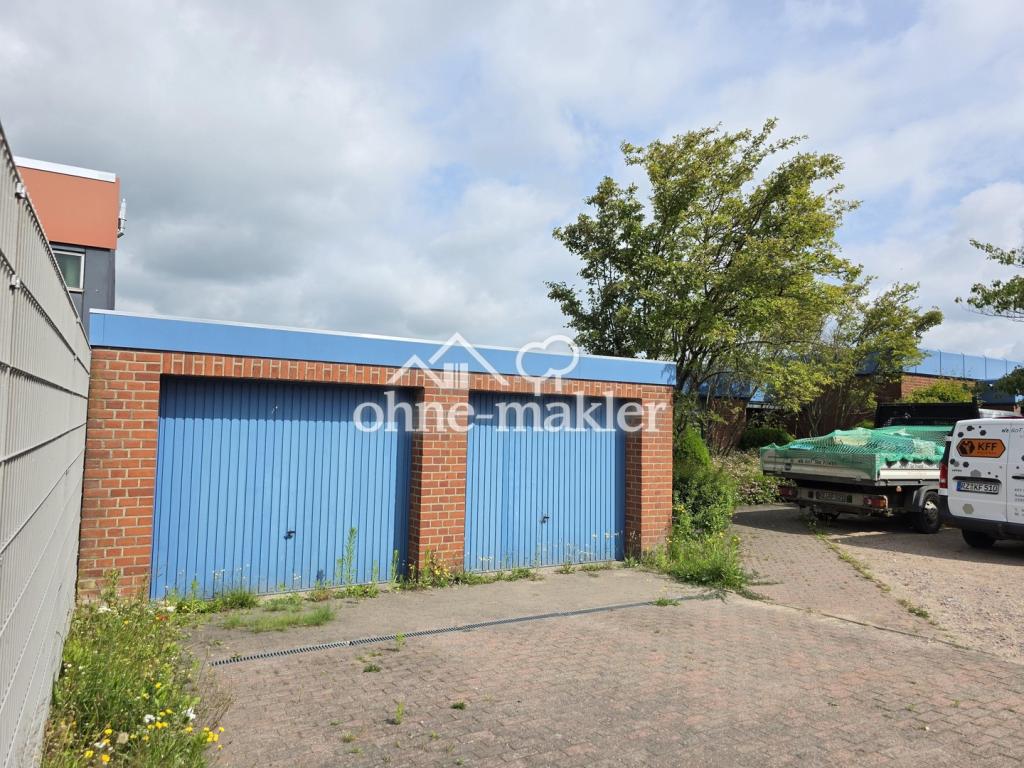 Garage mit seitlichen Eingang