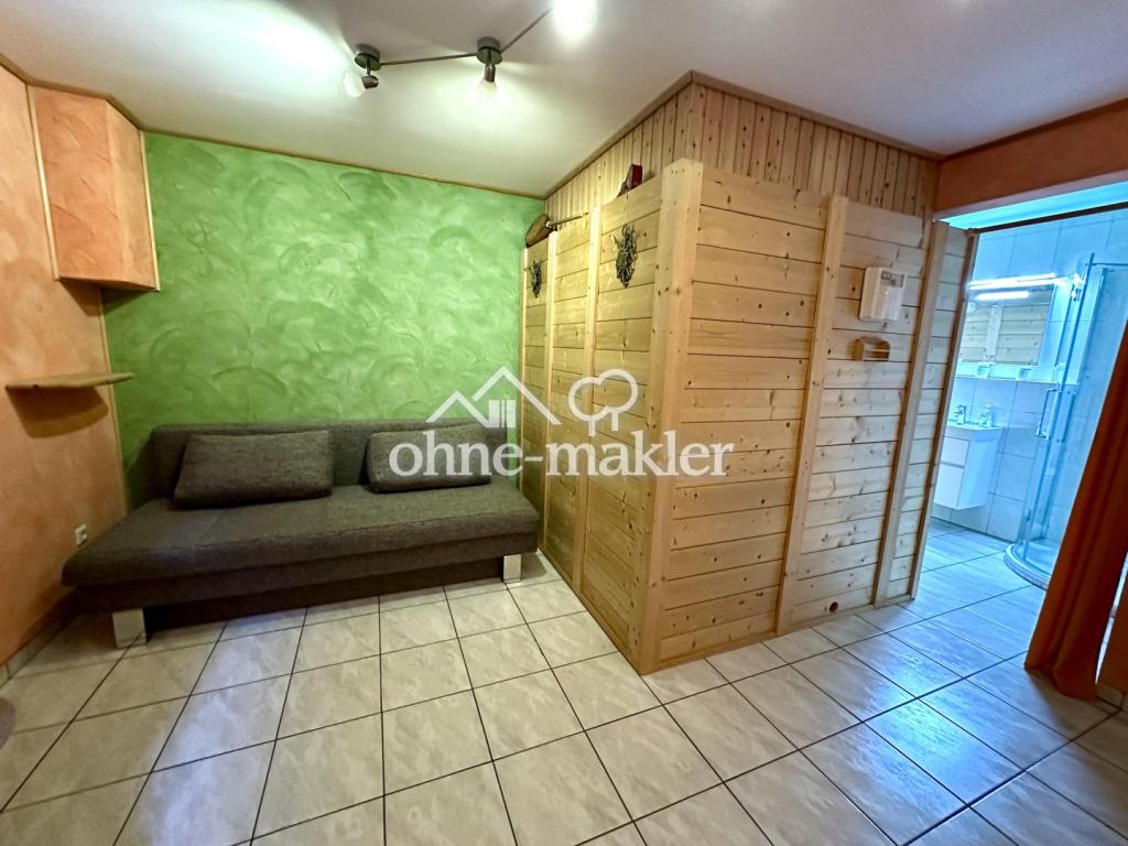 Sauna im Keller