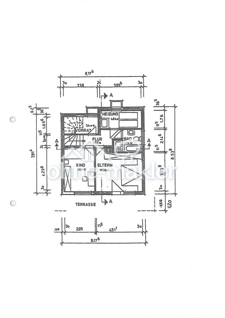 Grundriss Untergeschoss
