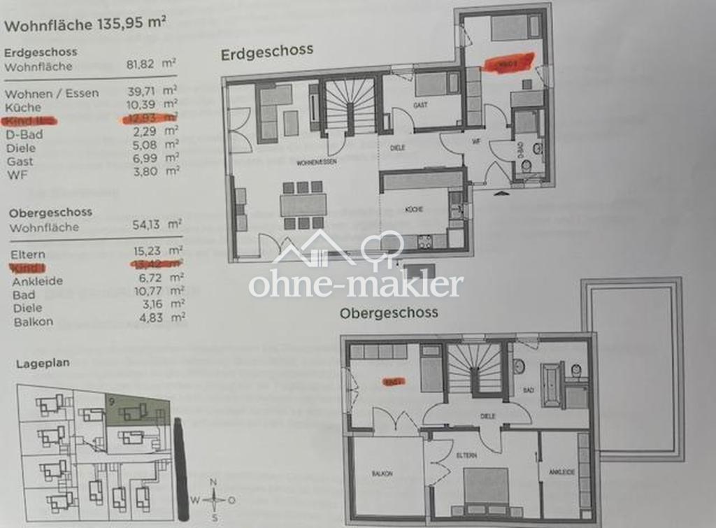 Grundriss Erd-/Obergeschoss
