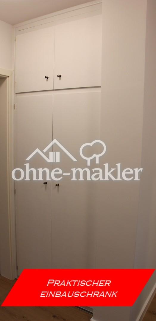 Praktischer Einbauschrank