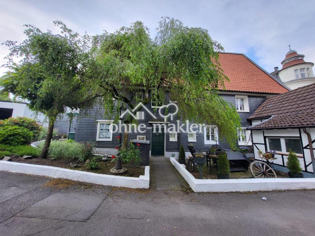 Eingang Haupthaus seite