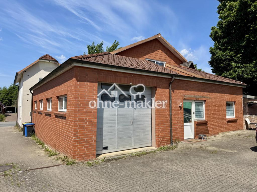 Rückansicht Halle