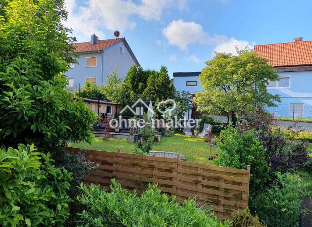 Blick vom Balkon