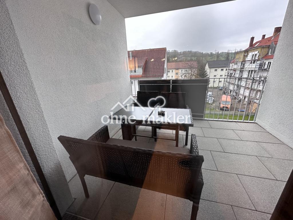 Überdachter Balkon 