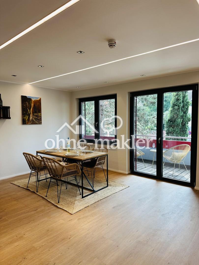 Charmante 2-Zimmer-Wohnung mit großem Balkon in Oppenheim (62 m², möbliert) - Foto 1