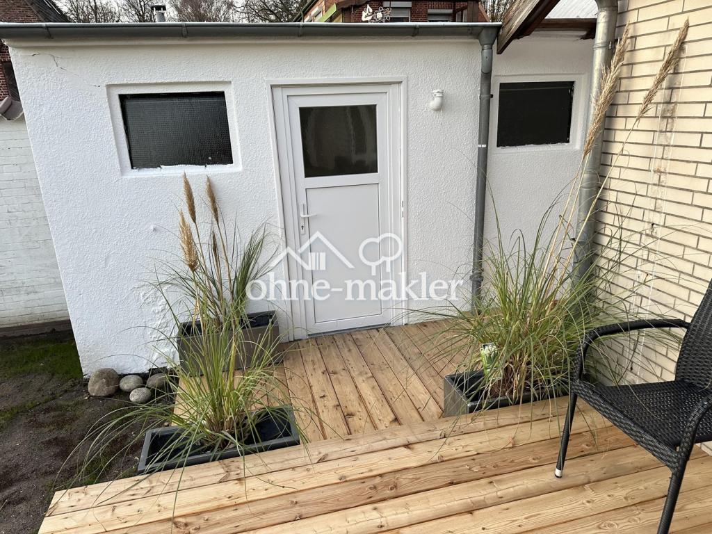 Terrasse mit schönem Holz