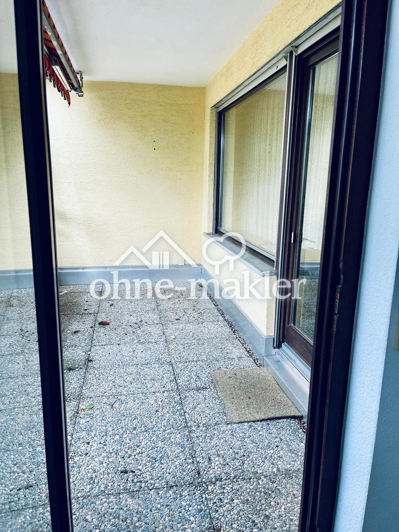 Balkon, Zugang Schlaf/-Wohnzi