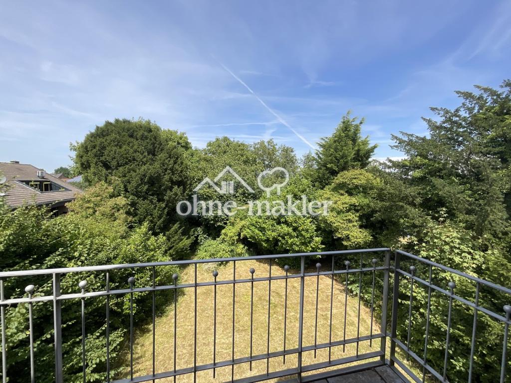 Blick vom Balkon