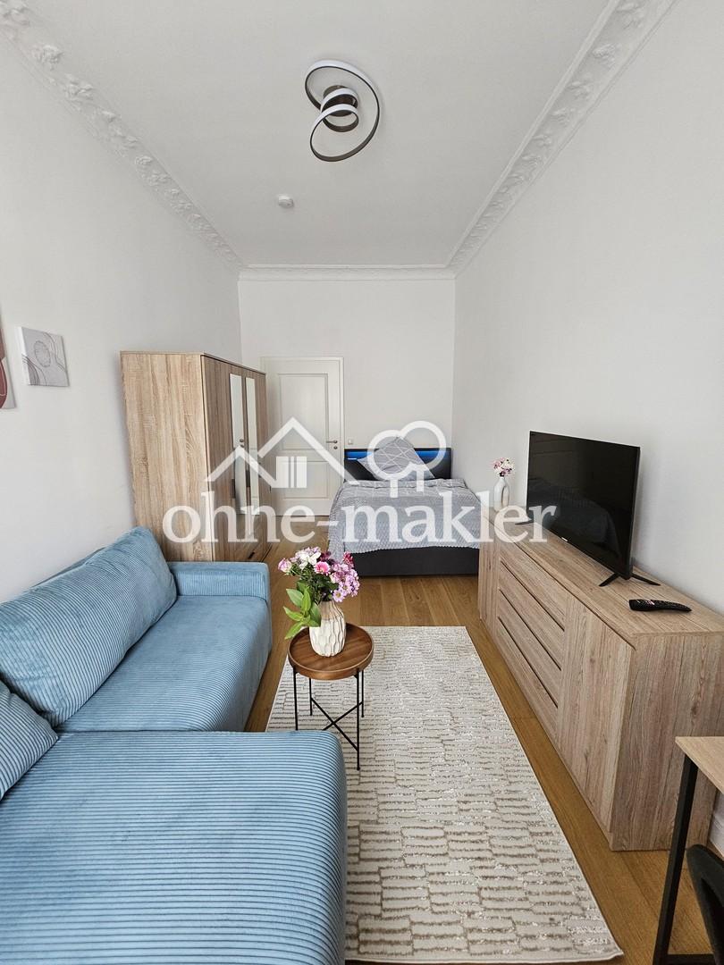 WG-Zimmer möbliert & frisch saniert – 8 Min. zur HTW Uni / Furnished room in a shared apartment - Photo 3