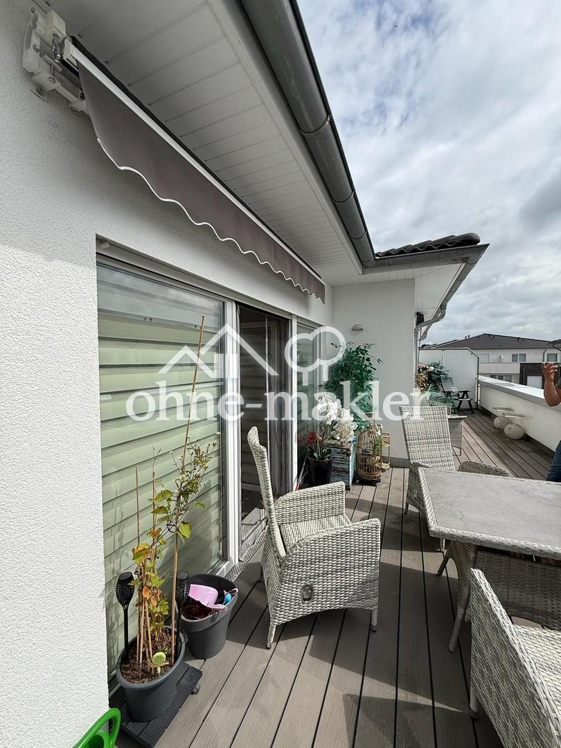 Dachterrasse Markise