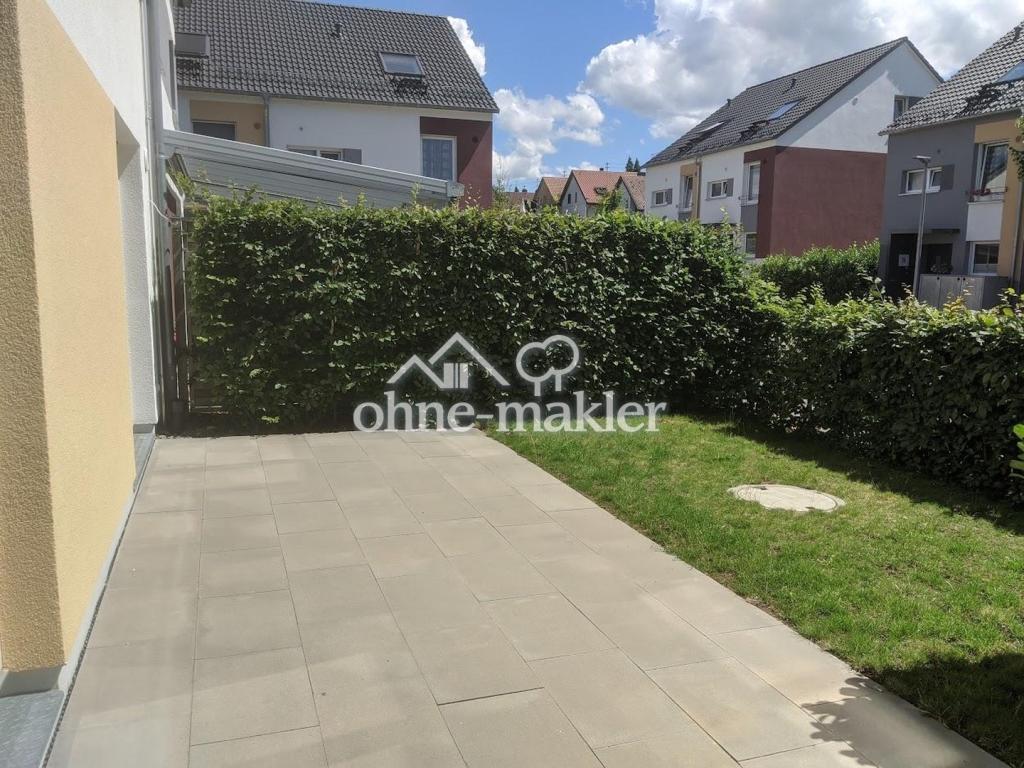 Hausansicht Garten - Terrasse