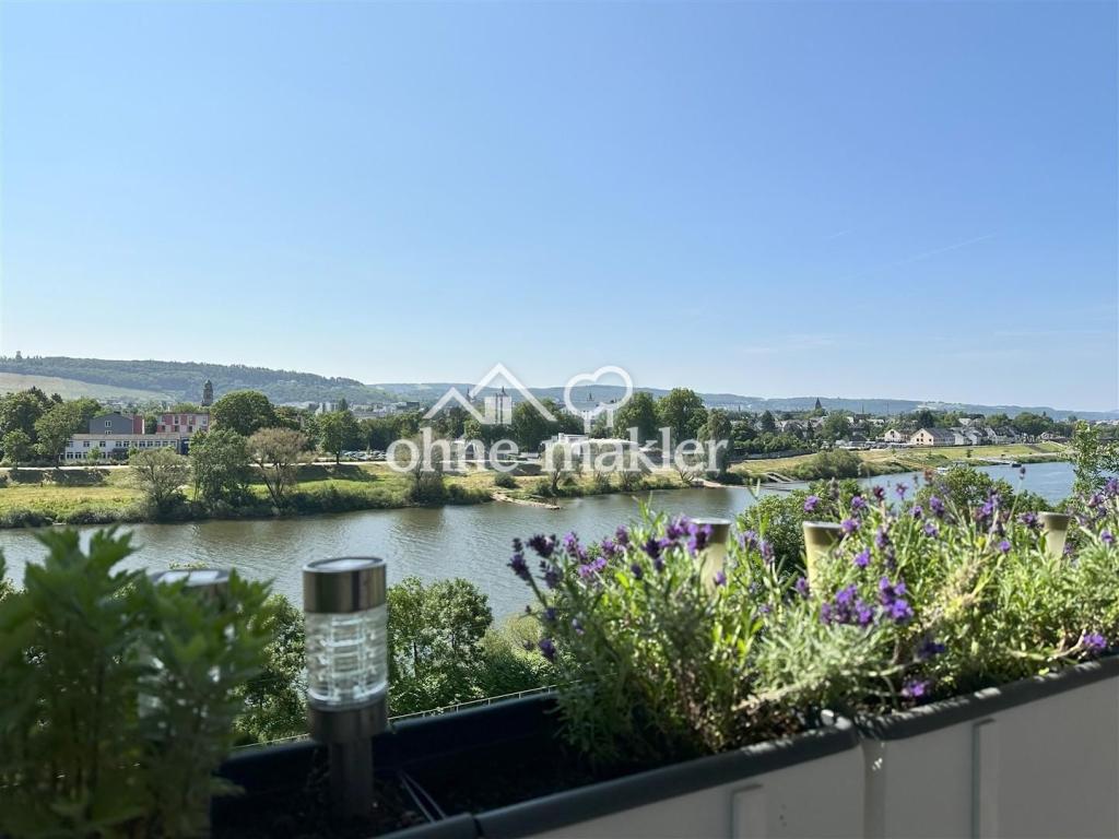 Aussicht vom Balkon