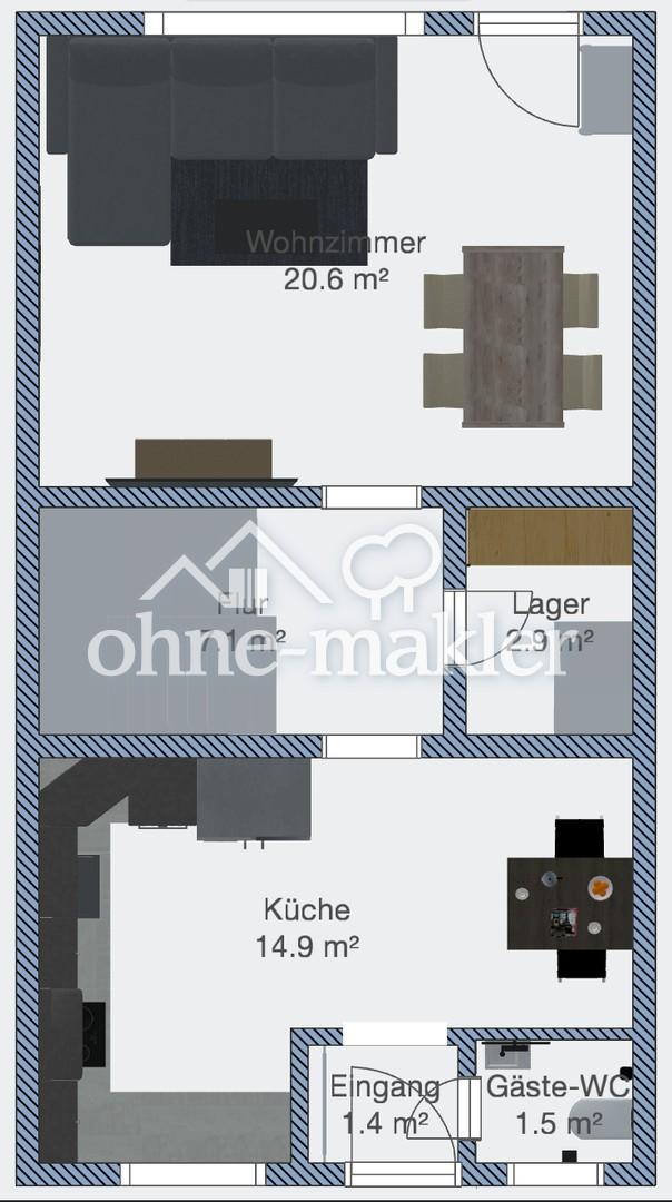 Grundriss Erdgeschoss