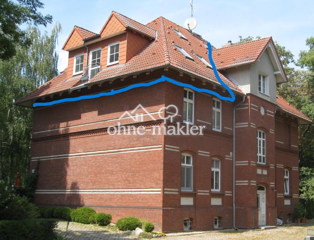 Rückseite des Hauses