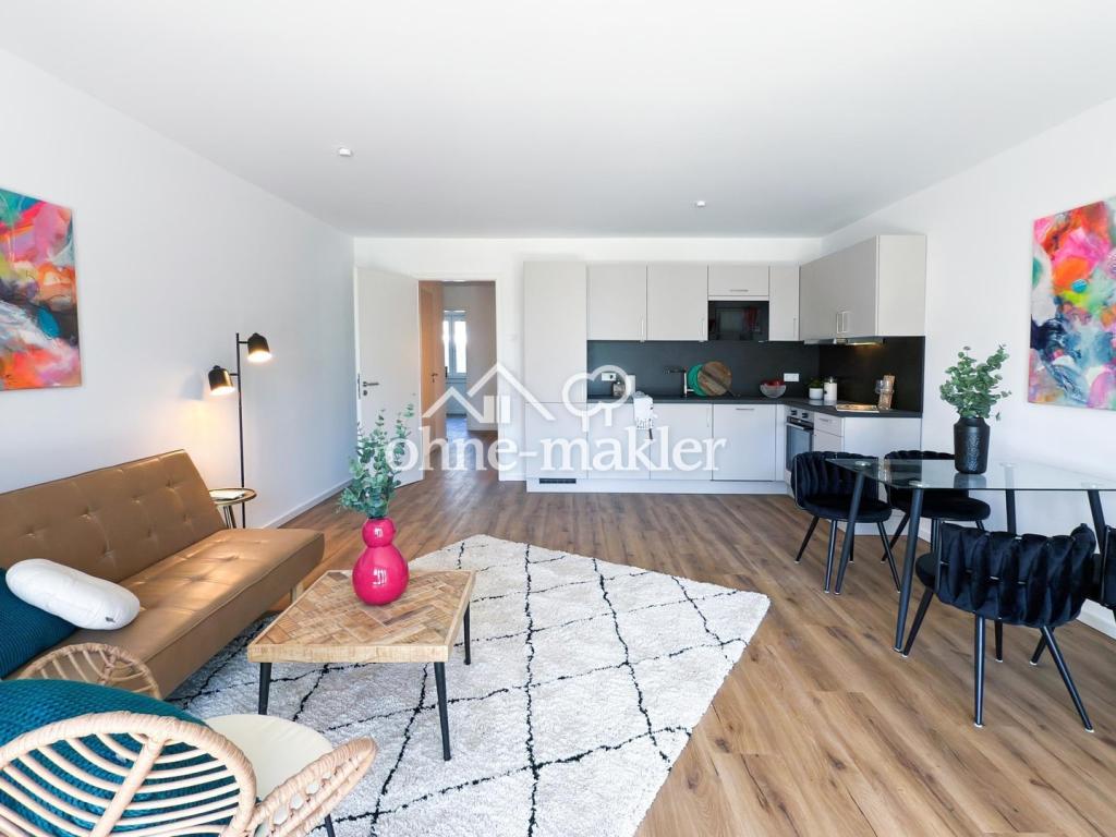 Exklusives Neubau-Penthouse mit 2 Zimmern, Dachterrasse & Balkon - Photo 1