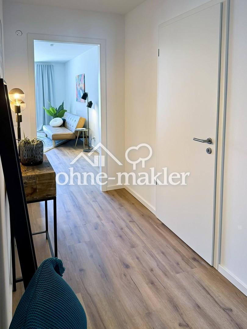 Exklusives Neubau-Penthouse mit 2 Zimmern, Dachterrasse & Balkon - Foto 4