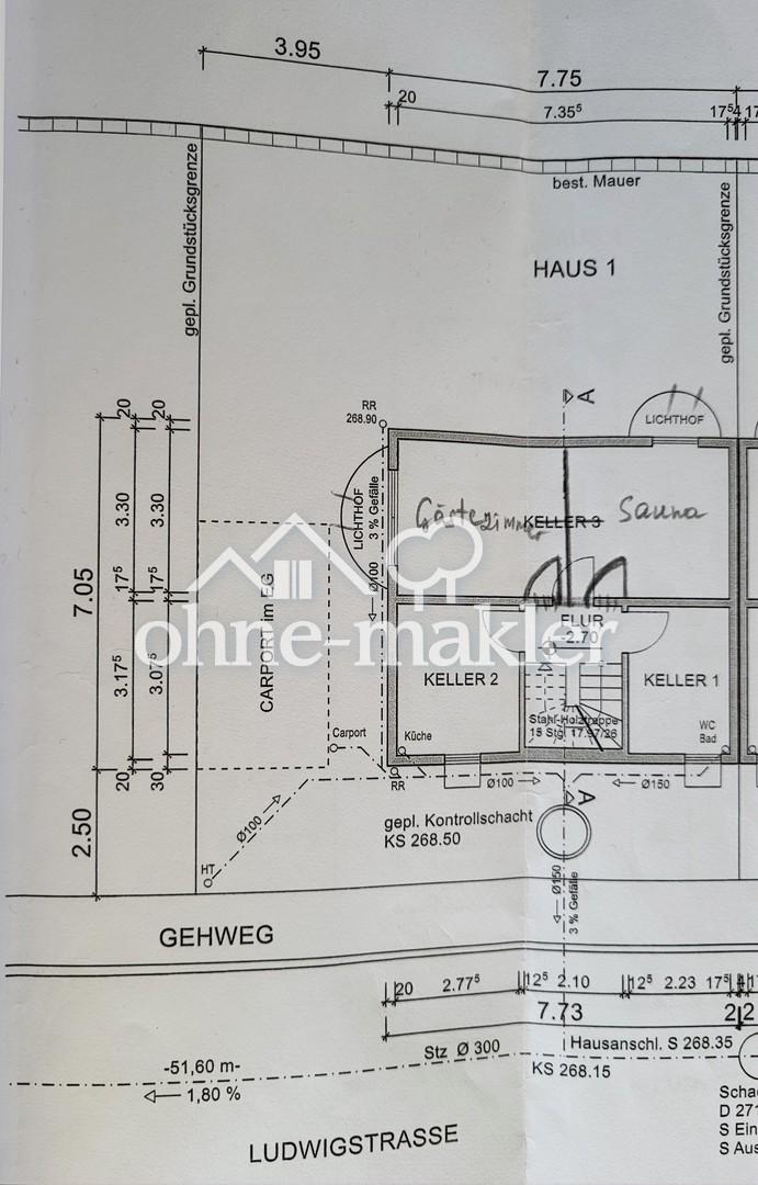 Grundriss UG