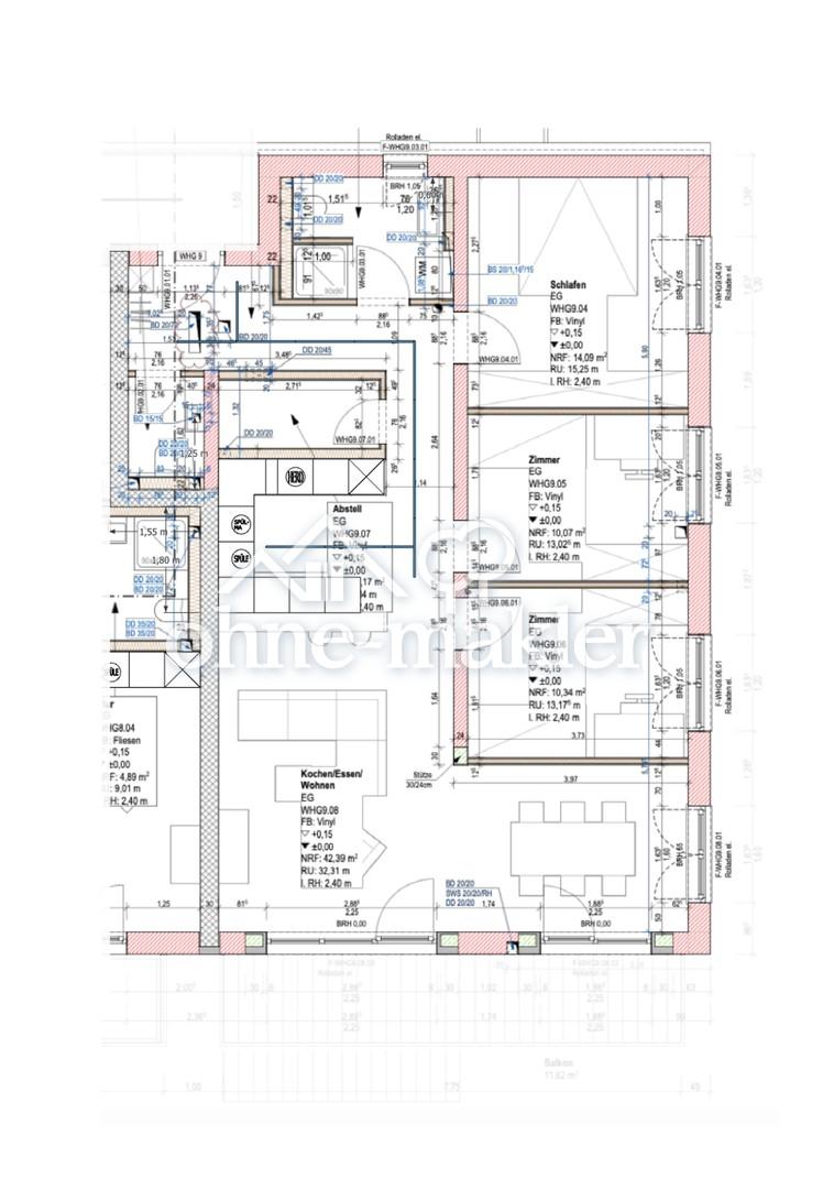 Grundriss Wohnung 9