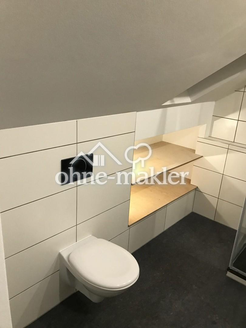 Badezimmer mit Staumöglichkeit