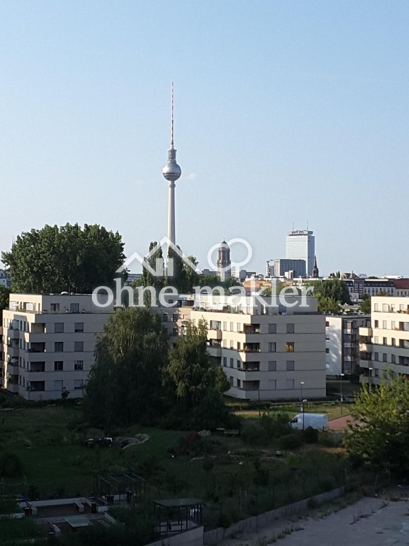 Blick aus Gebäude