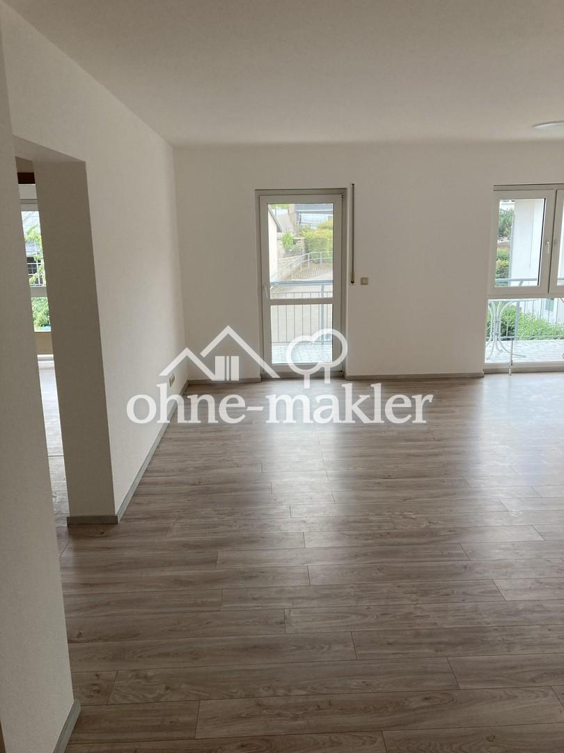 Wohnzimmer, riesiger Balkon