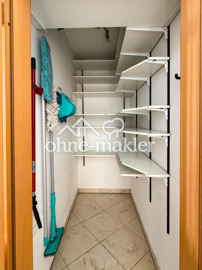 Abstellraum in der Wohnung