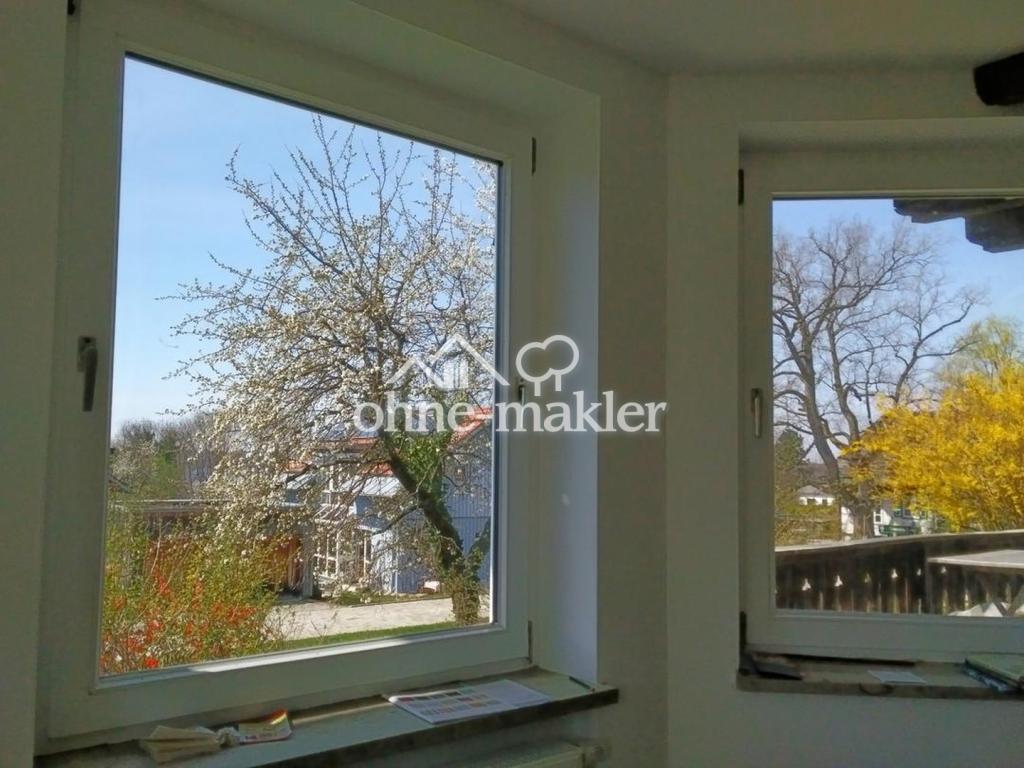 Blick aus dem Erkerfenster
