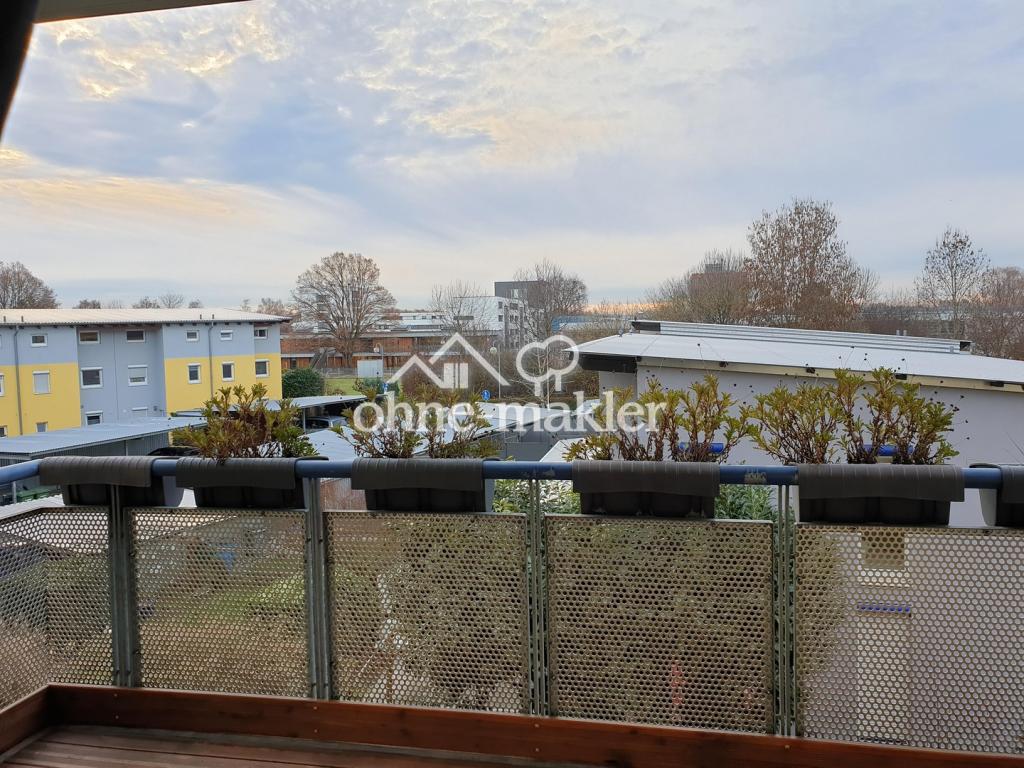 Blick vom Balkon