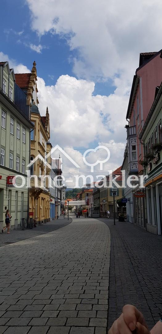 Blick in die Fußgängerzone