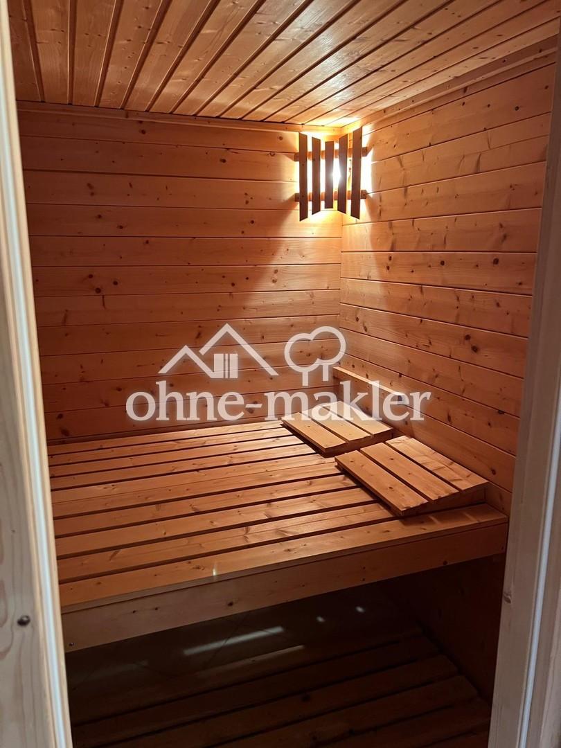 Sauna im Keller
