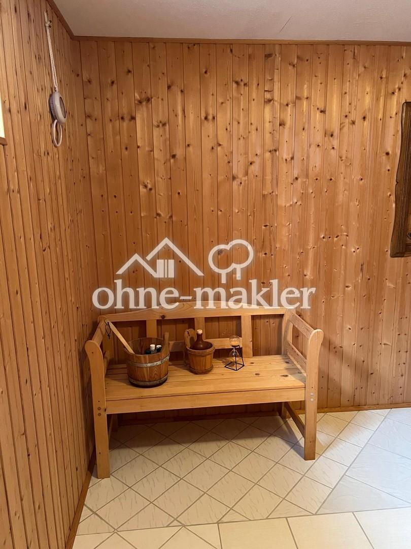 Sauna im Keller