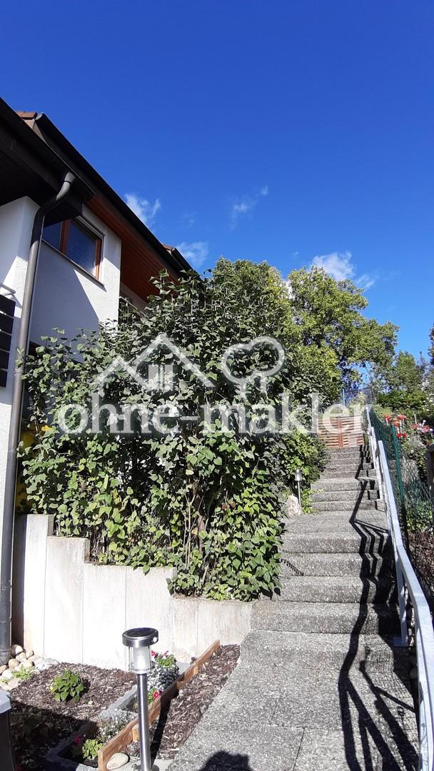 Treppenaufgang zum Haus