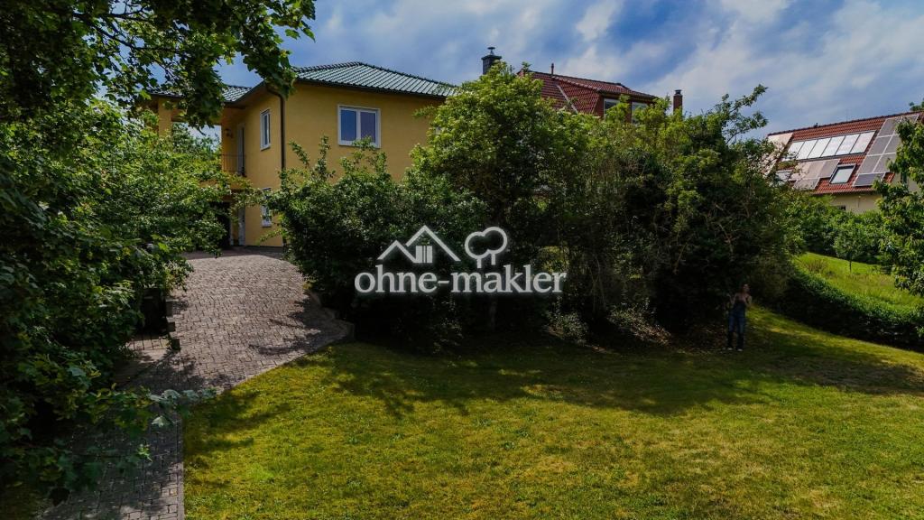 Blick aus dem Garten