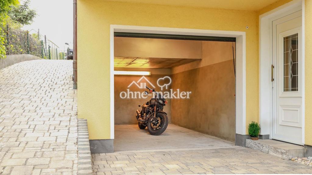 Blick in die Garage